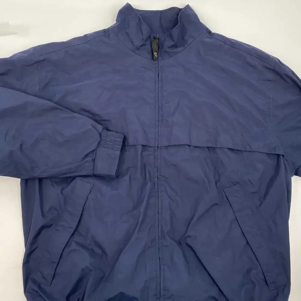 Nike Navy Blue Bomber Jacket | Men’s M Polyester, Regular Fit